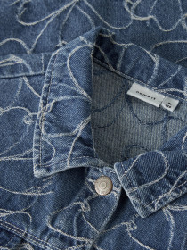 NAME IT Denim Skjorte Evelyn Medium Blue Denim